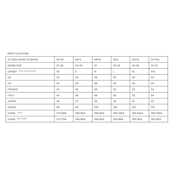 Acne Studios Isherwood Classic Fit Denim Button Down Shirt Mens M Size 48 Blue - Picture 8 of 8